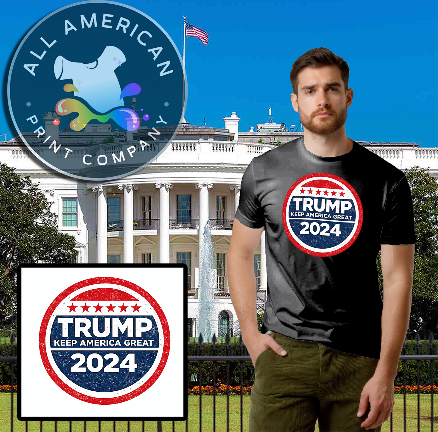 T-Shirt - Trump Election 2024