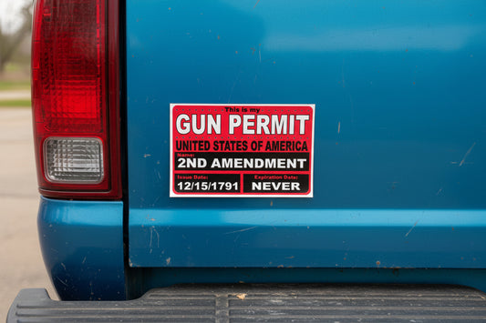 Gun Permit - Magnet