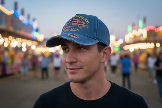 250th Anniversary Hat - Bluejean Infused version