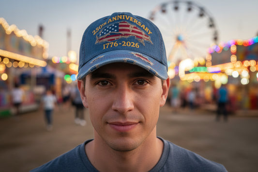 250th Anniversary Hat - Bluejean Infused version