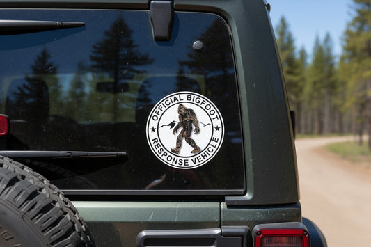 Official Bigfoot Response Vehicle Sticker