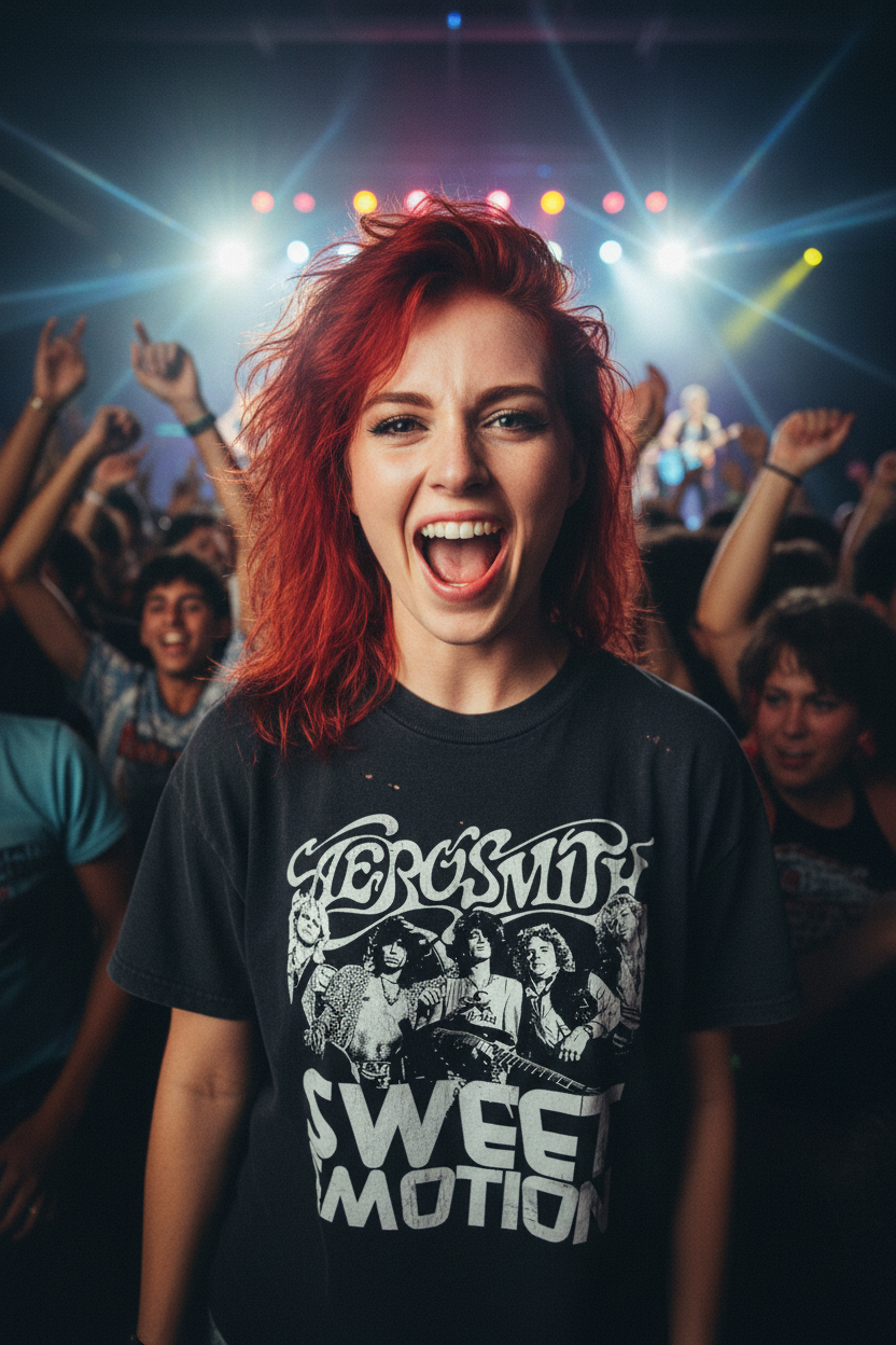 Aerosmith Vintage Style Sweet Emotion T-Shirt