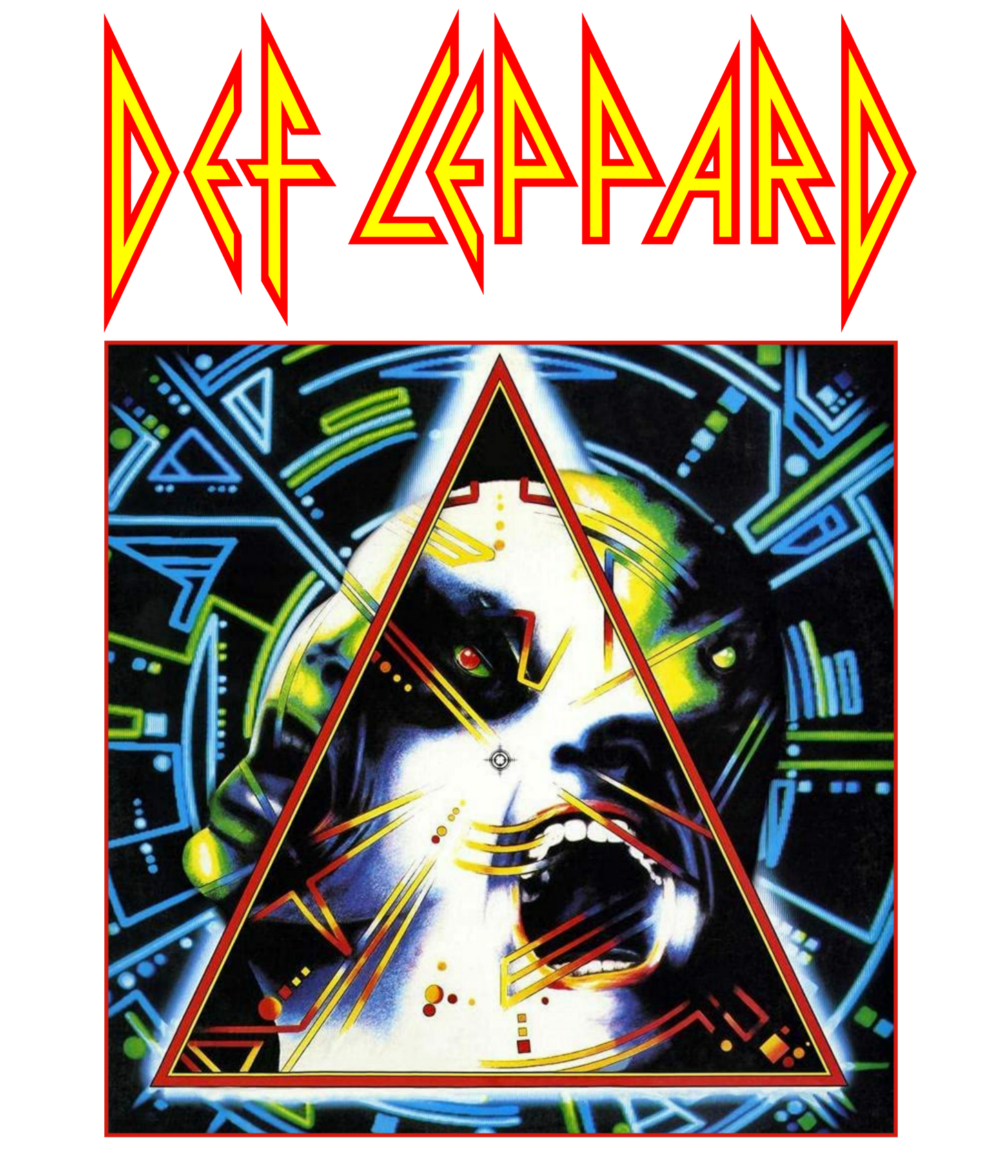 Def Leppard Vintage Style  T-Shirt