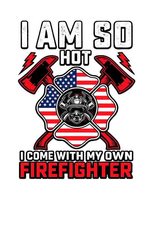 T-Shirt - Hot Firefighter