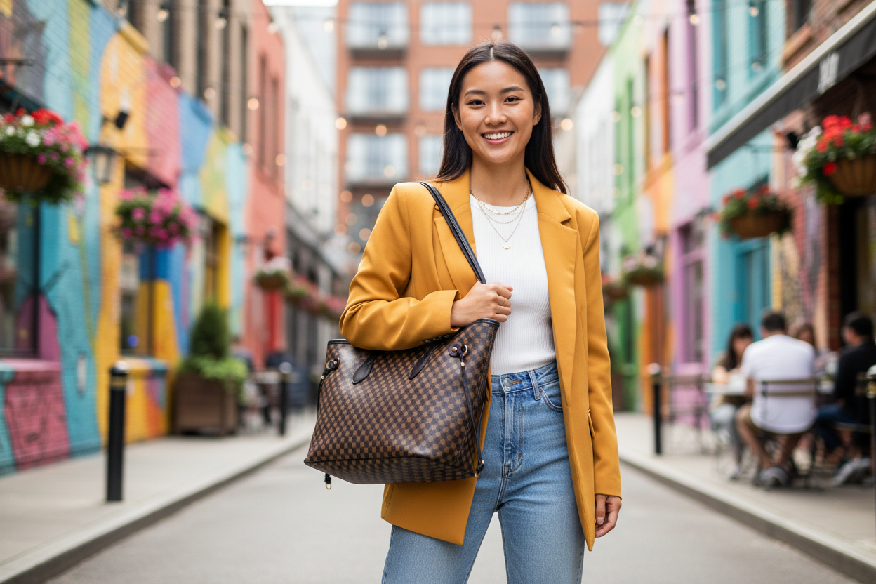 Black Colored Fashion Purse