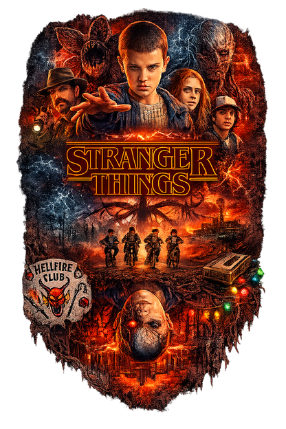 T-Shirt - Stranger Things (version 1)