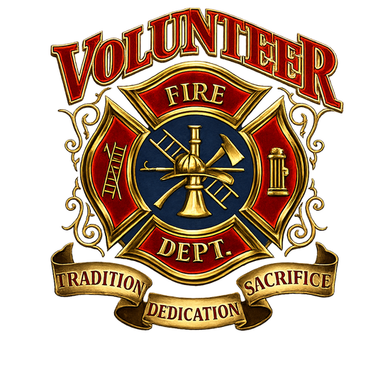 T-Shirt - Firefighter Volunteer (Version 2)