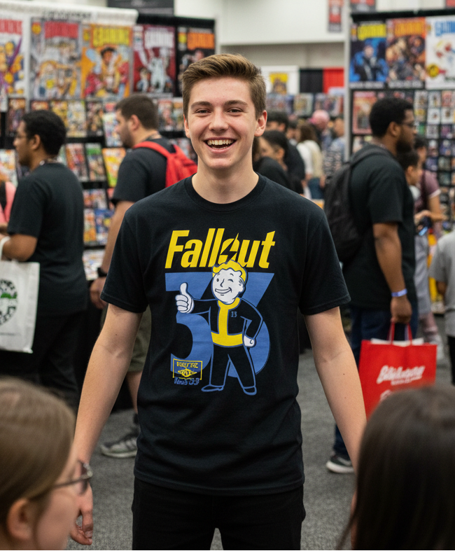 T-Shirt - Fallout Vault Logo