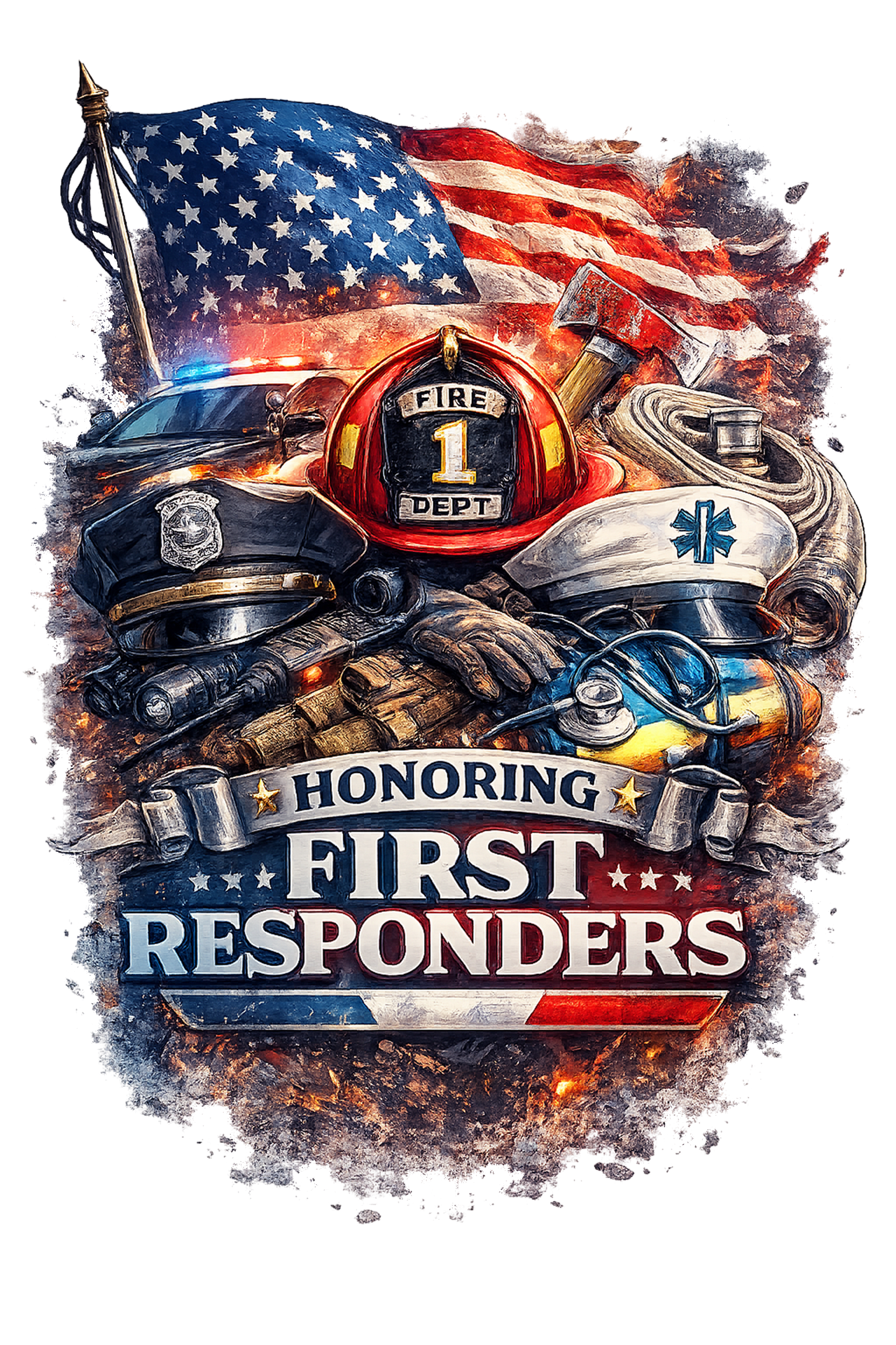 T-Shirt - First Responders Honor
