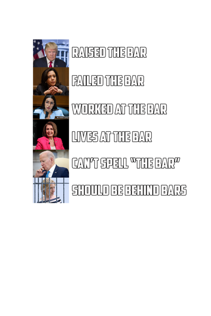 T-Shirt - Trump 'Bar'