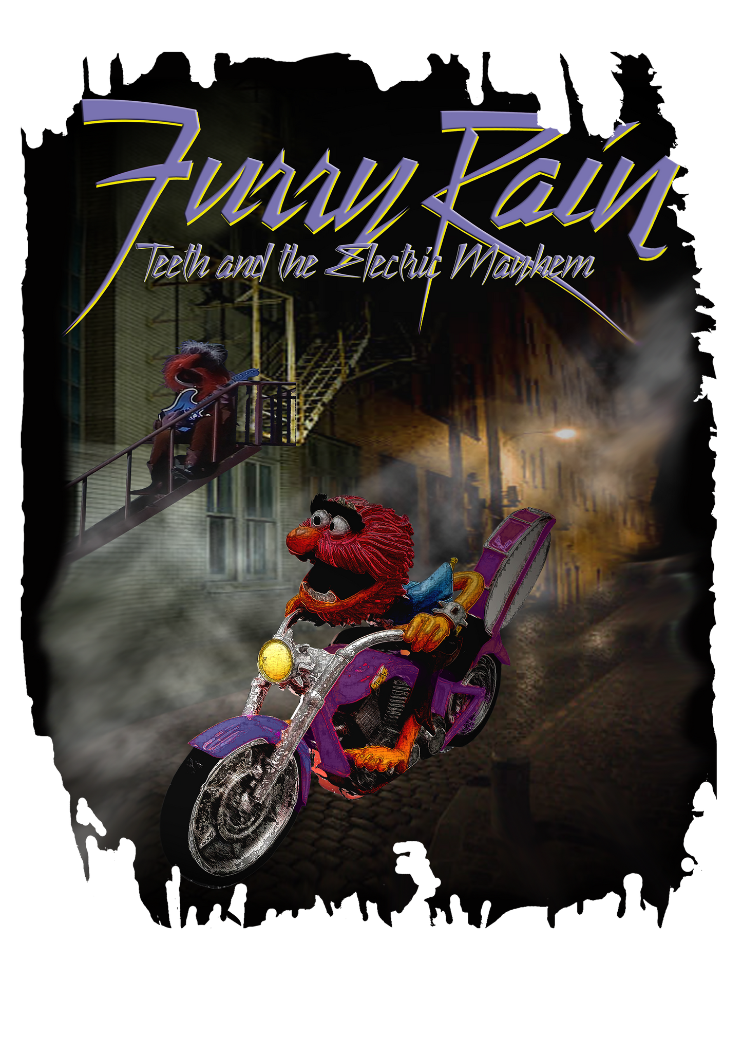 Furry Rain Vintage Style T-Shirt